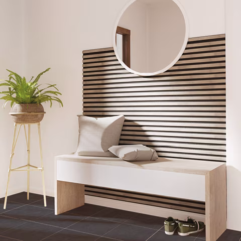 Brico promo CanDo lattenwand Decowall Acoustic | Promo Brico mur de lattes CanDo Decowall Acoustic