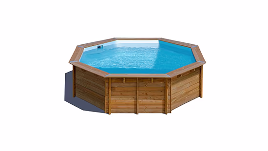 Houten zwembad