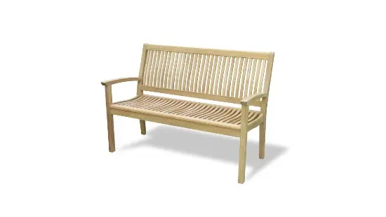 Central Park Tuinbank Aloisa teak 128cm