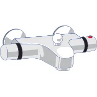 thermostatische mengkraan | mitigeur thermostatique