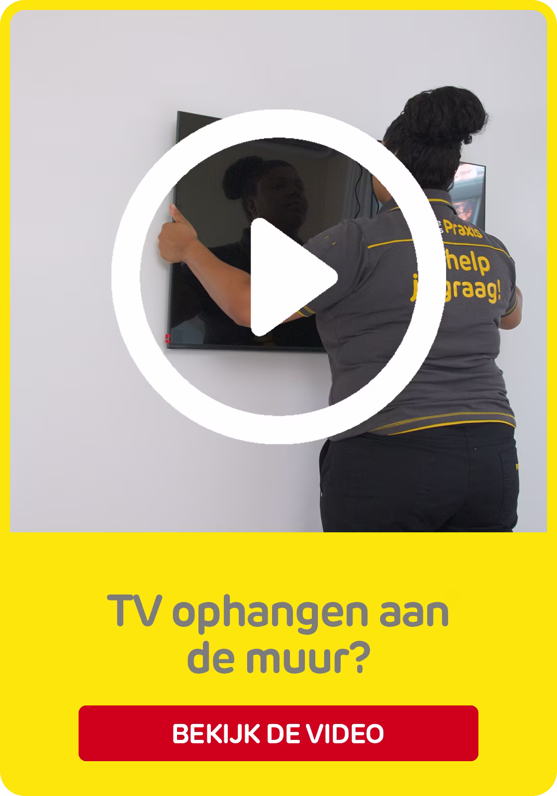 Stappenplan tv ophangen aan de muur