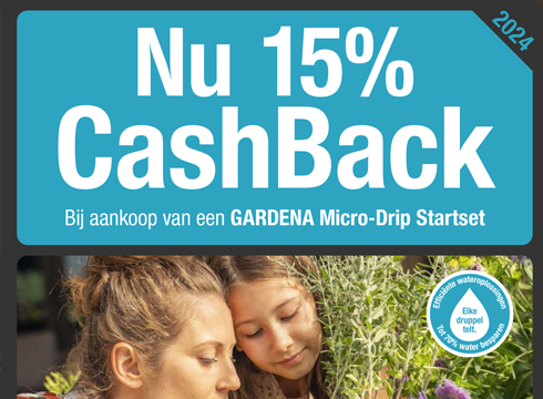 Gardena Micro-Drip Cashback | Praxis