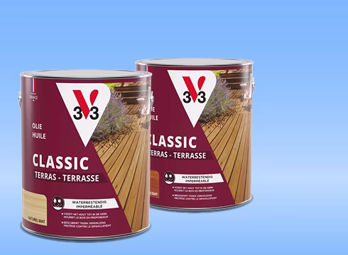 24 % de remise sur l’huile pour terrasse V33