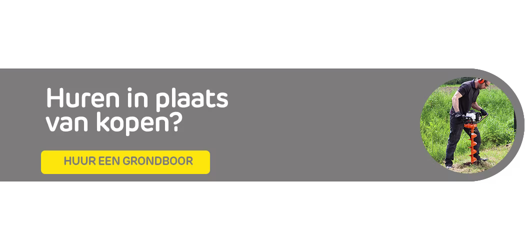 Huur een grondboor bij Praxis via de Boels verhuurservice