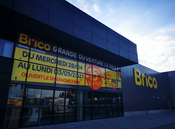 Een nieuwe Brico winkel | Un nouveau magasin Brico 