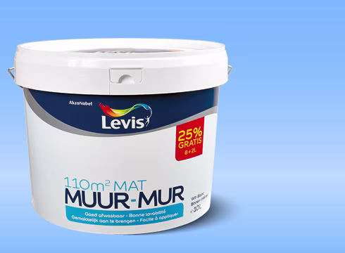 33 % de remise sur la peinture murale Levis