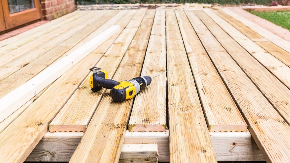 Houten terras | Terrasse en bois 