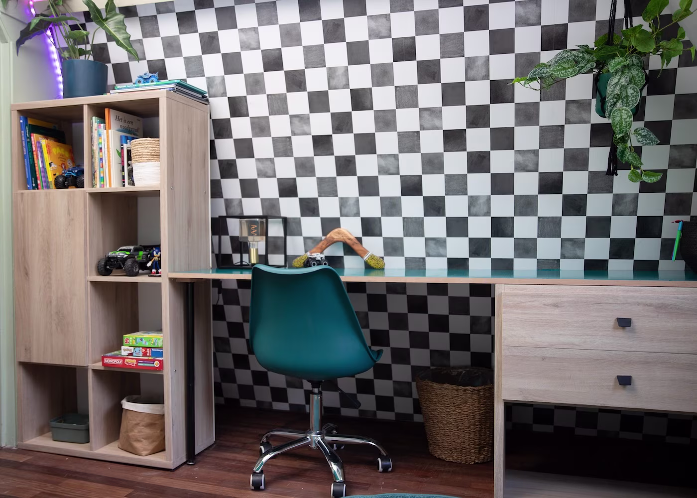 Weekend Make-Over DIY bureau met kasten en werkblad op maat
