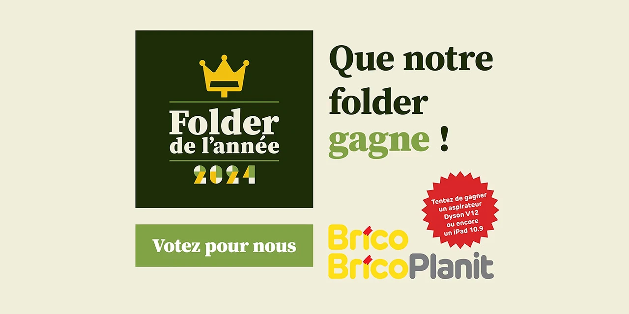 Folder de l'année Brico et BricoPlanit 2024