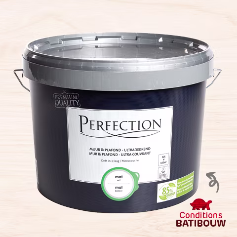 Promo Brico peinture murale perfection mur & plafond