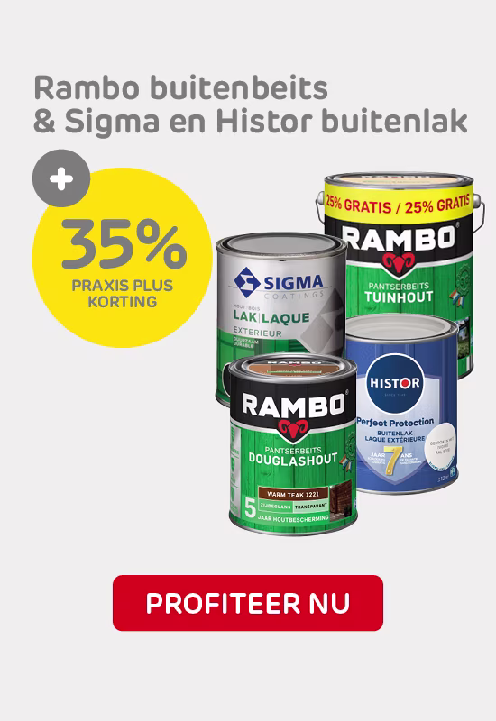 Rambo, Sigma, Histor, buitenbeits en lak kopen bij Praxis