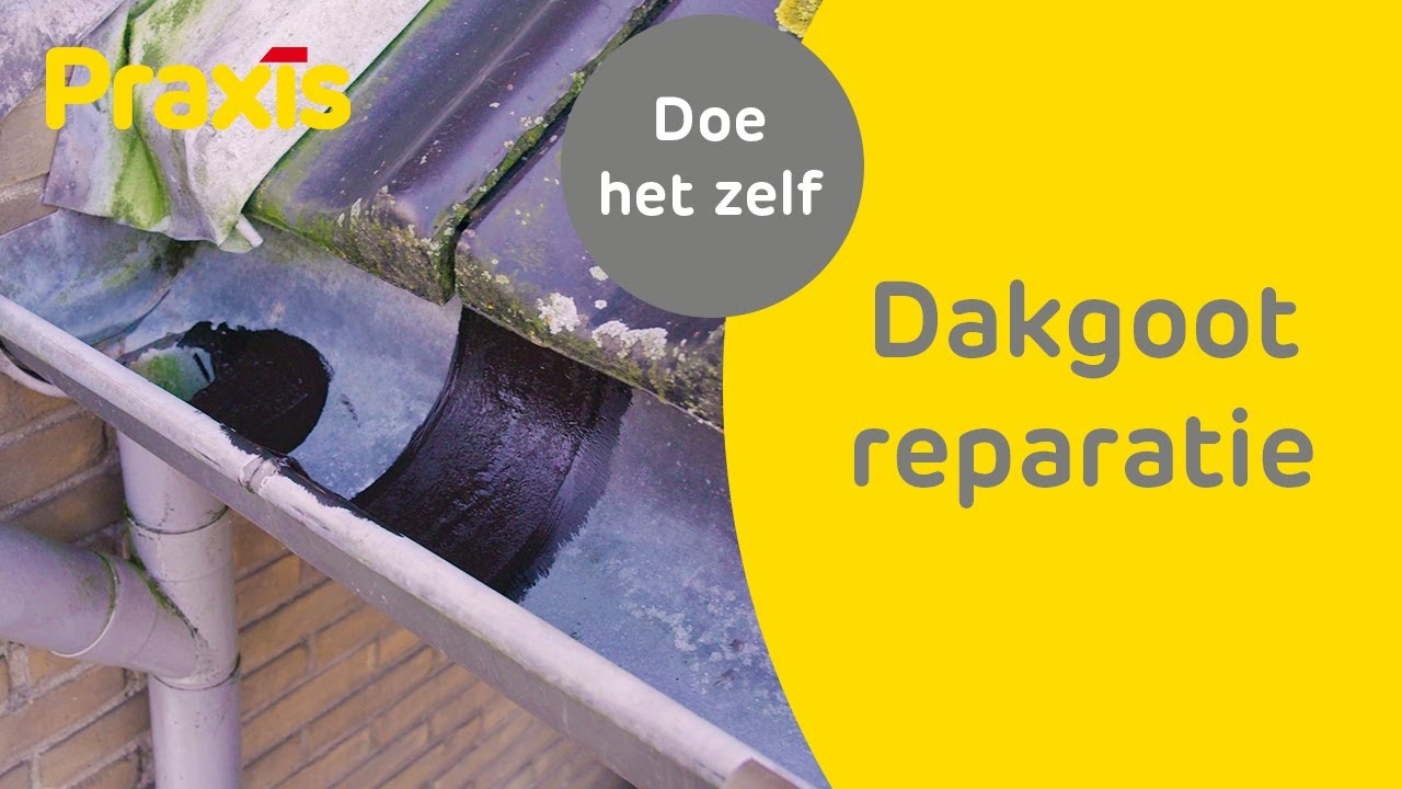 Dakgoot reparatie