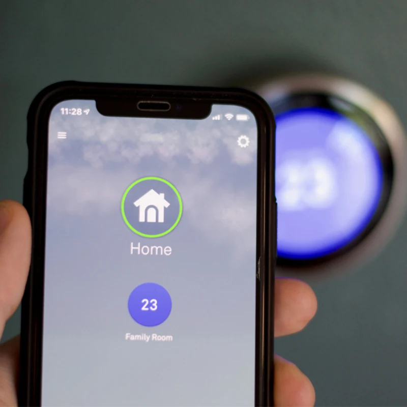 smart home beeldscherm