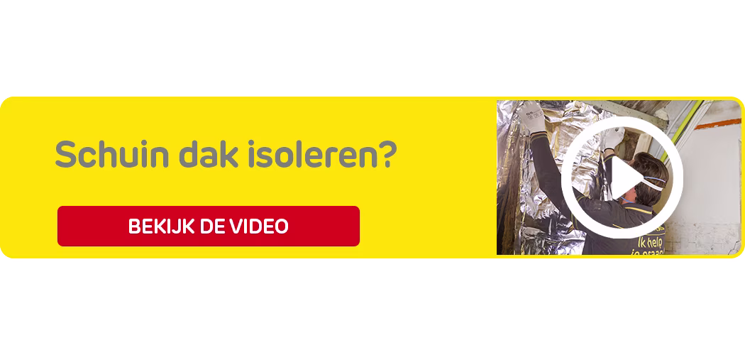Stappenplan schuin dak isoleren