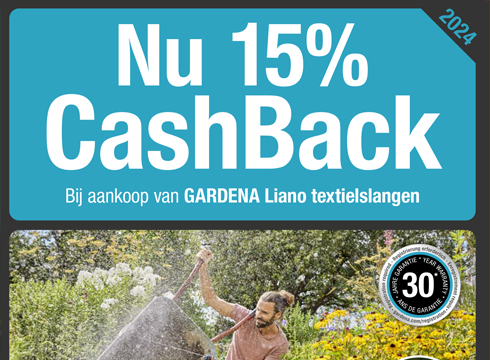 Gardena 15% cashback Liano Textielslangen | Praxis