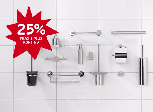 Hoge korting op Sanitairaccessoires