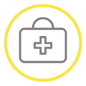 Veel onderdelen voor een noodpakket bij Praxis