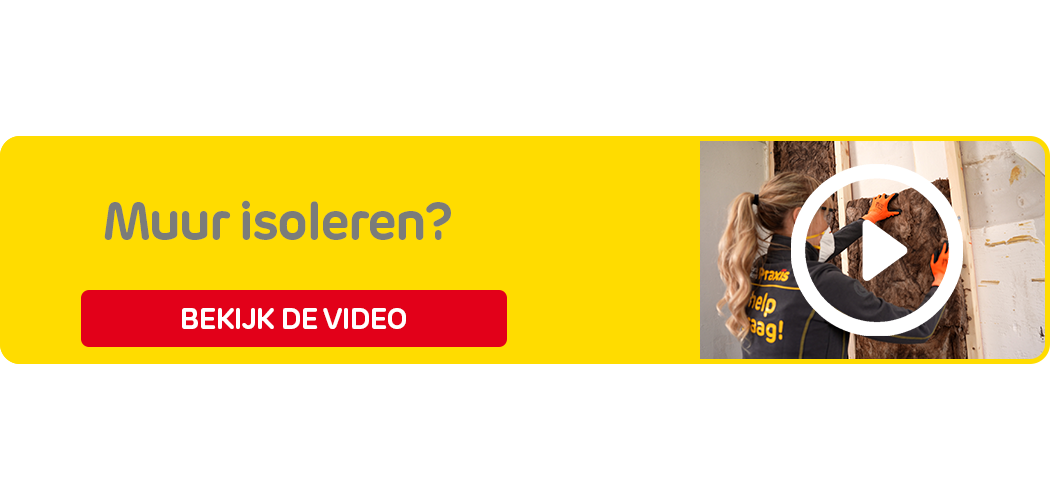 Stappenplan muur isoleren