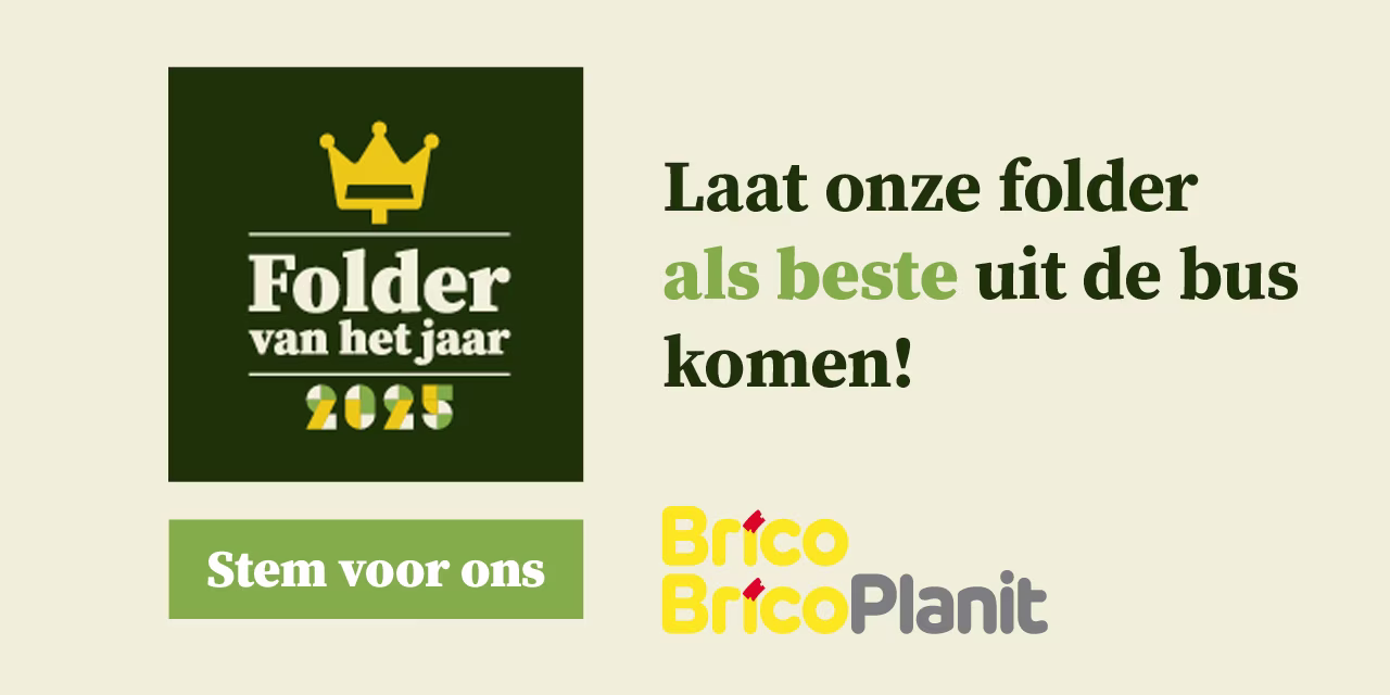 Folder van het jaar Brico 2025