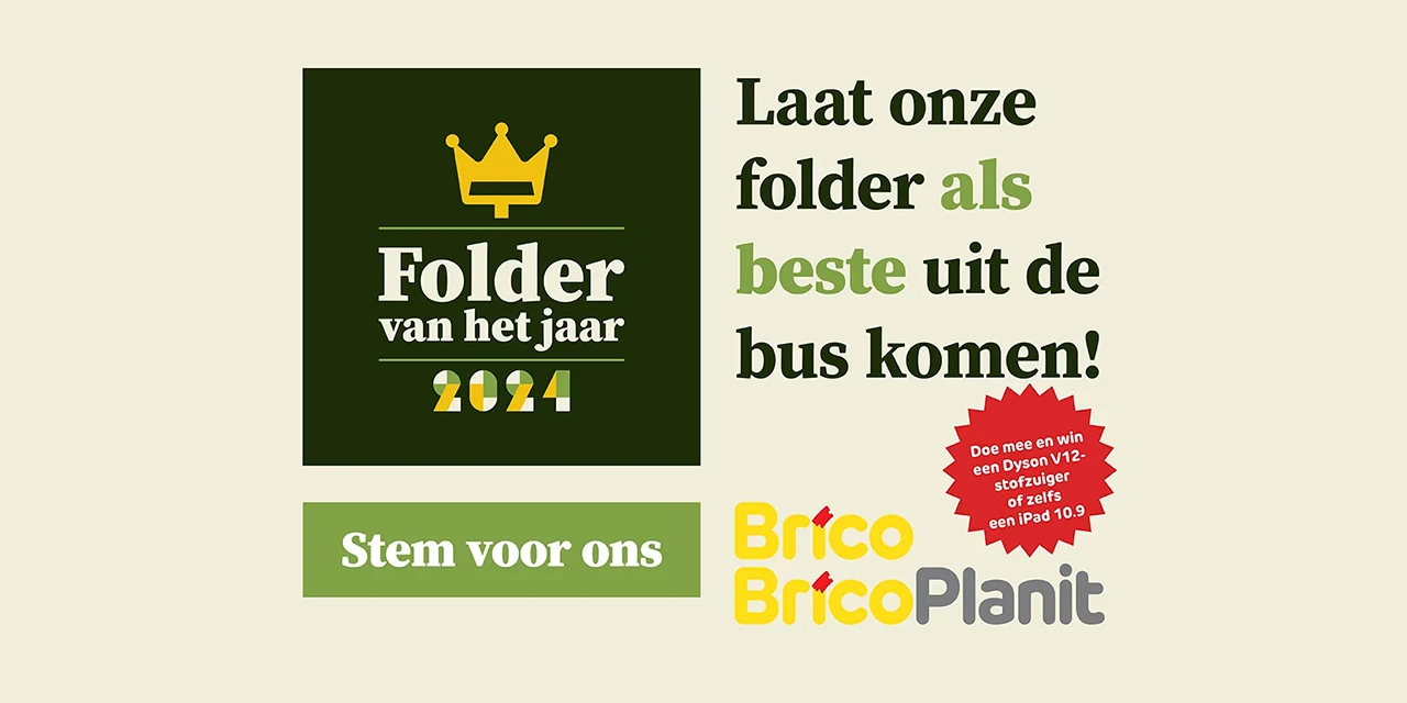 Folder van het jaar Brico 2024