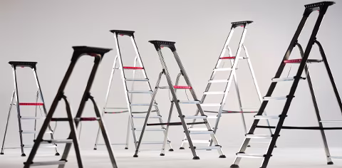 Assortiment ladders en trappen bij Praxis