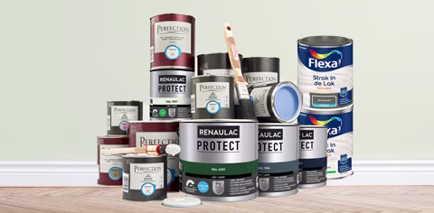 Perfection, Renaulac en Flexa binnenlakken bij Praxis