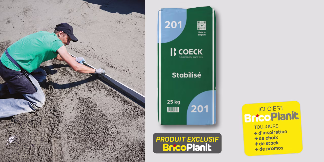 Promo Brico stabilisé Coeck