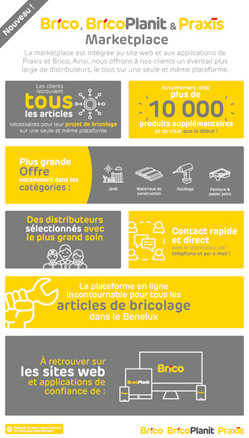 Maxeda lance sa marketplace en ligne.