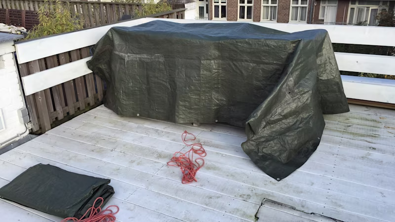 Dakterras winterklaar maken