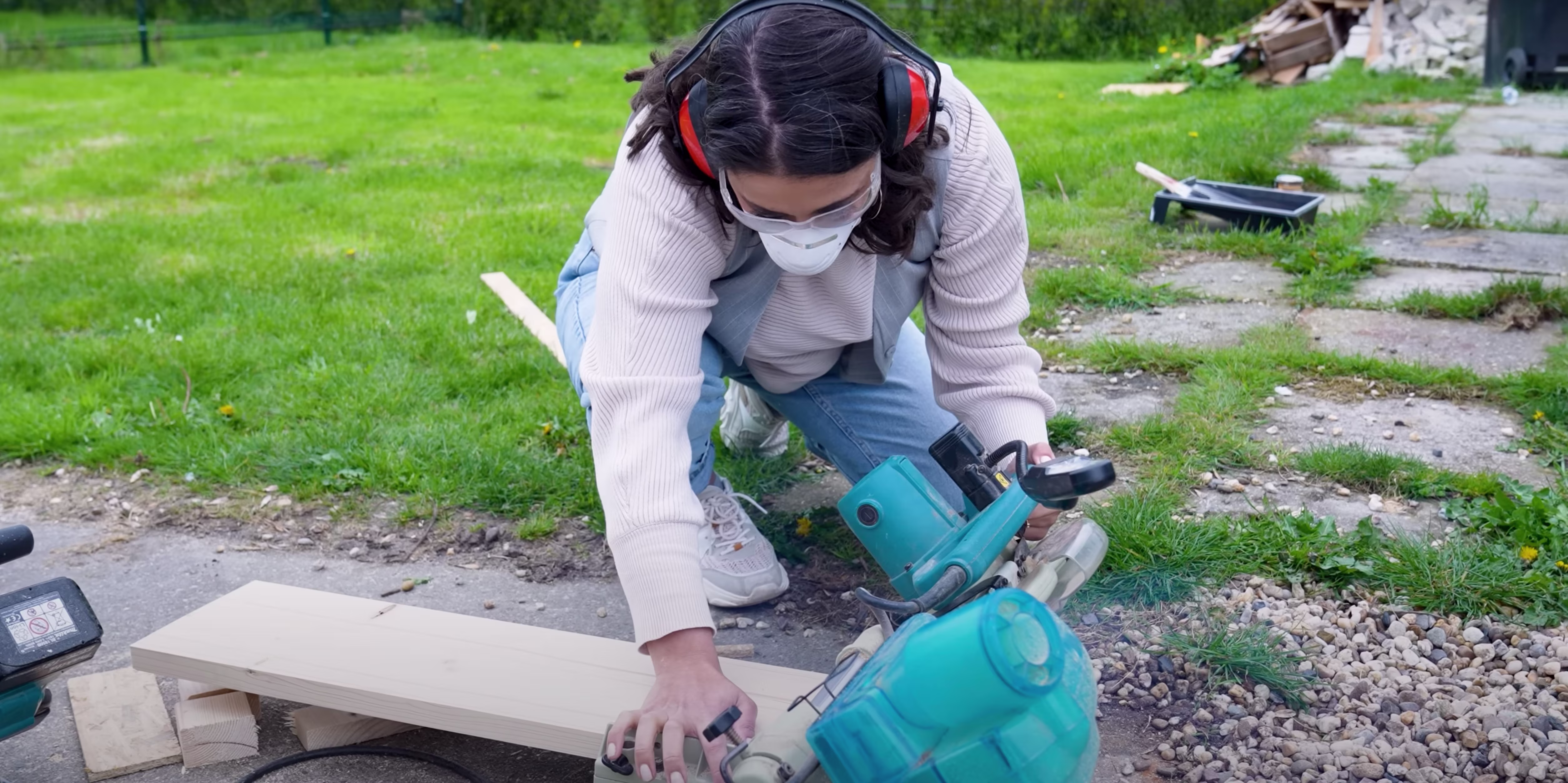 drilling through the wall