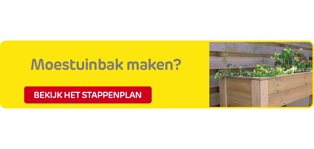 Stappenplan moestuinbak maken