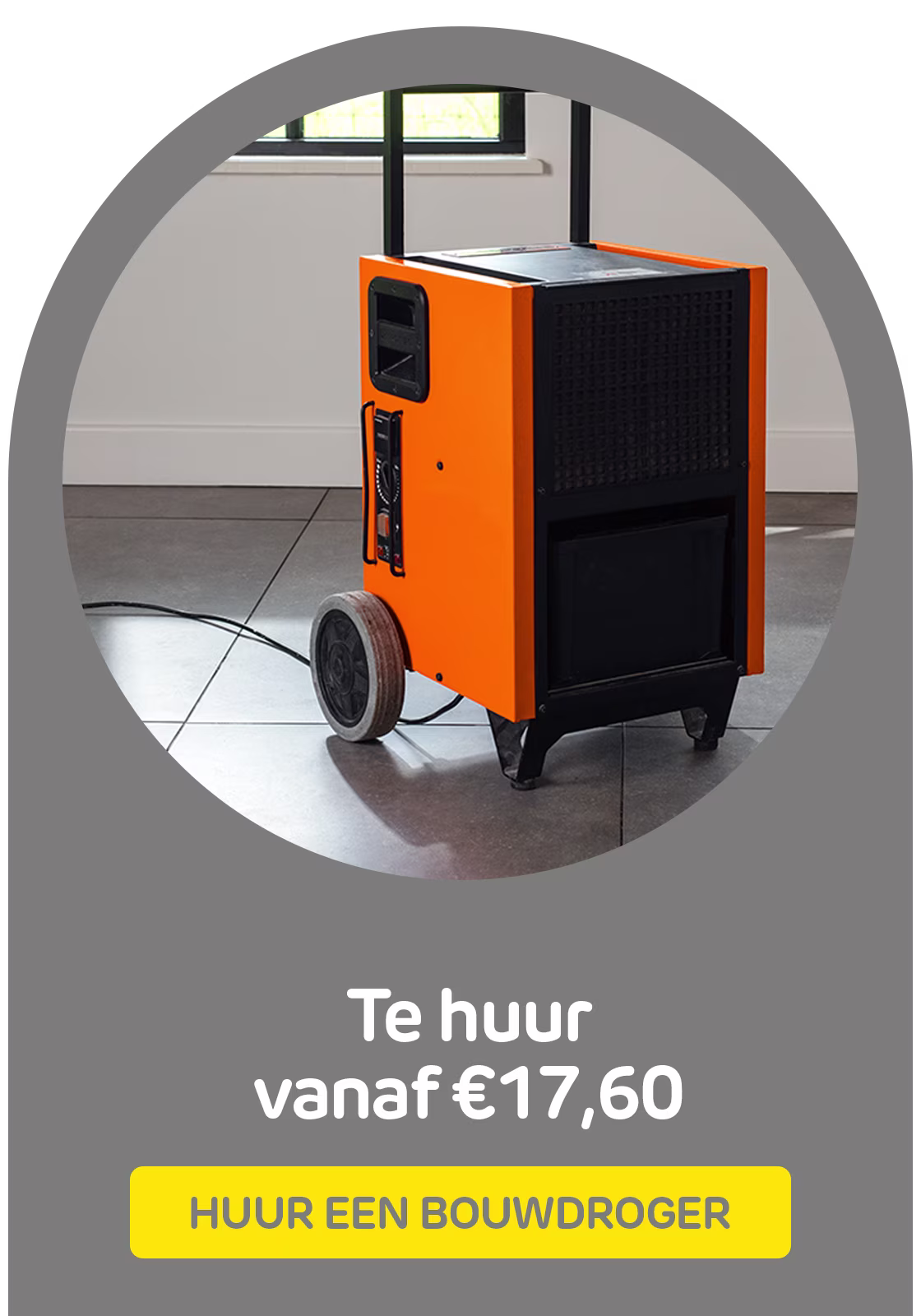 Huur een bouwdroger bij Praxis via de Boels verhuurservice