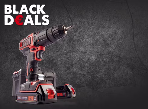 Korting op de Black+Decker klopboormachine