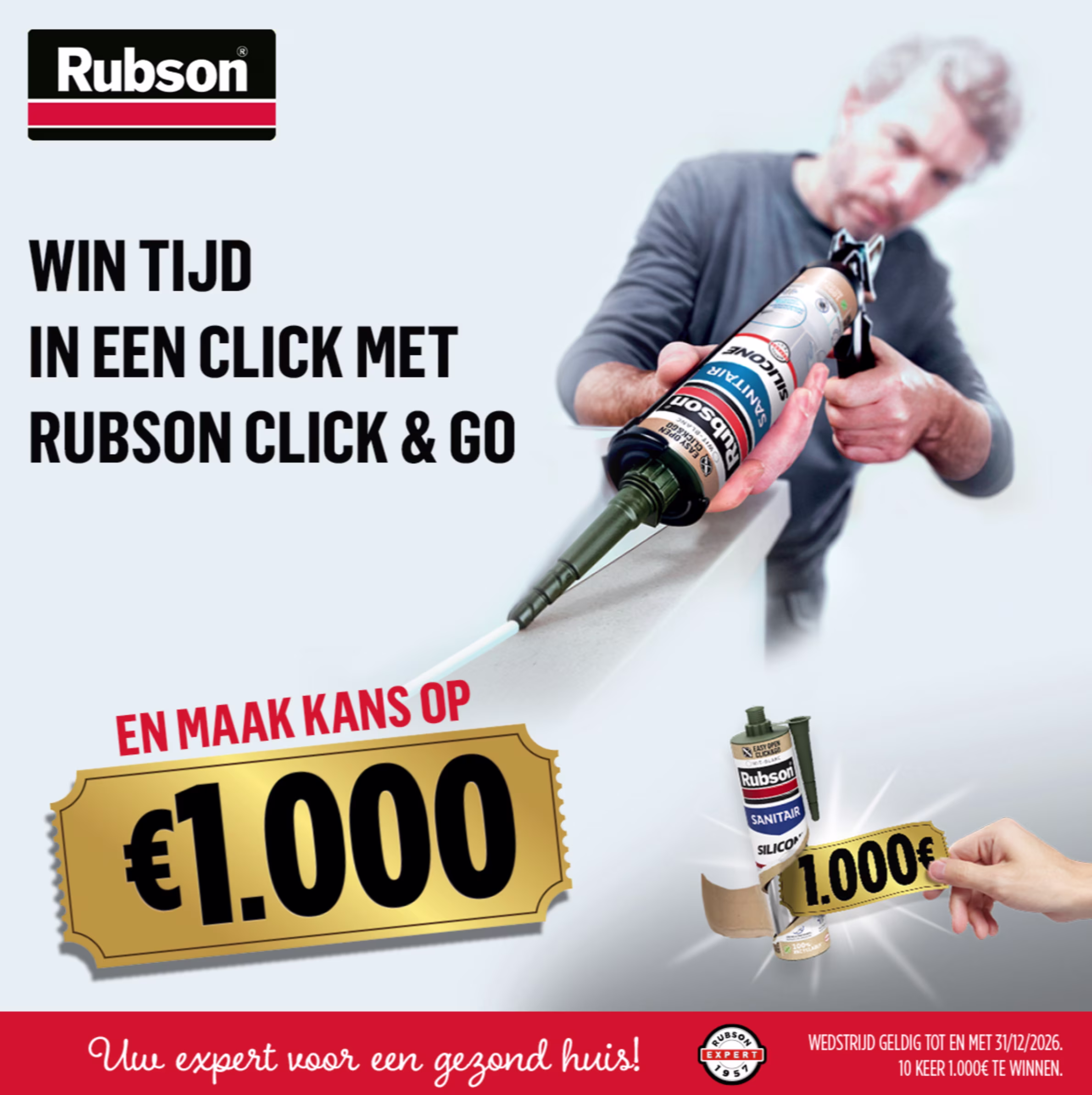 Cashback Henkel Rubson maak kans op €1.000
