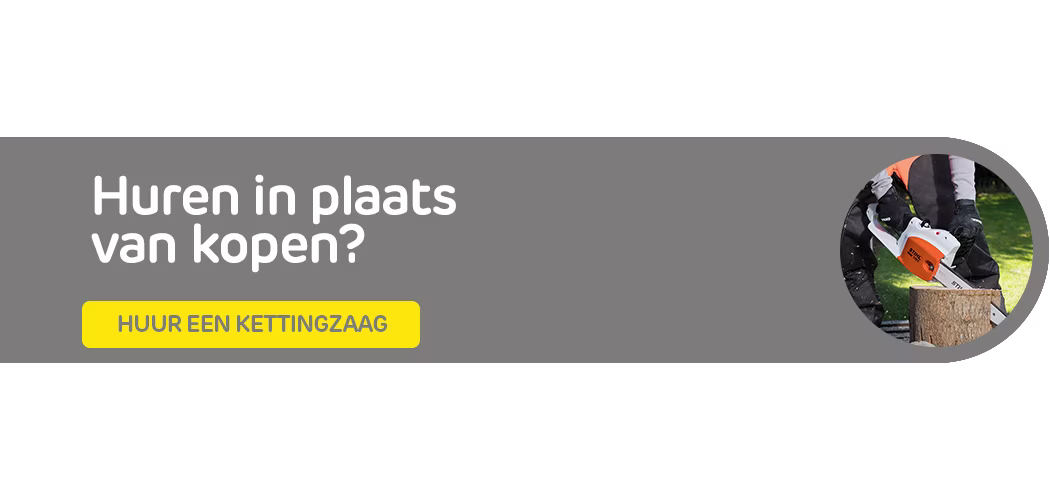 Huur een kettingzaag bij Praxis via de Boels verhuurservice
