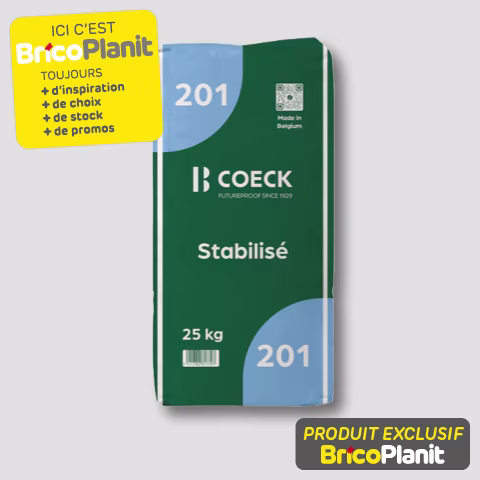 Promo Brico stabilisé Coeck