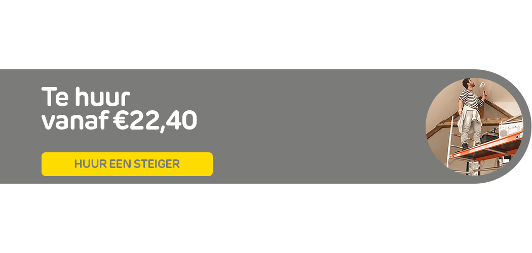 Huur een steiger bij Praxis via de Boels verhuurservice