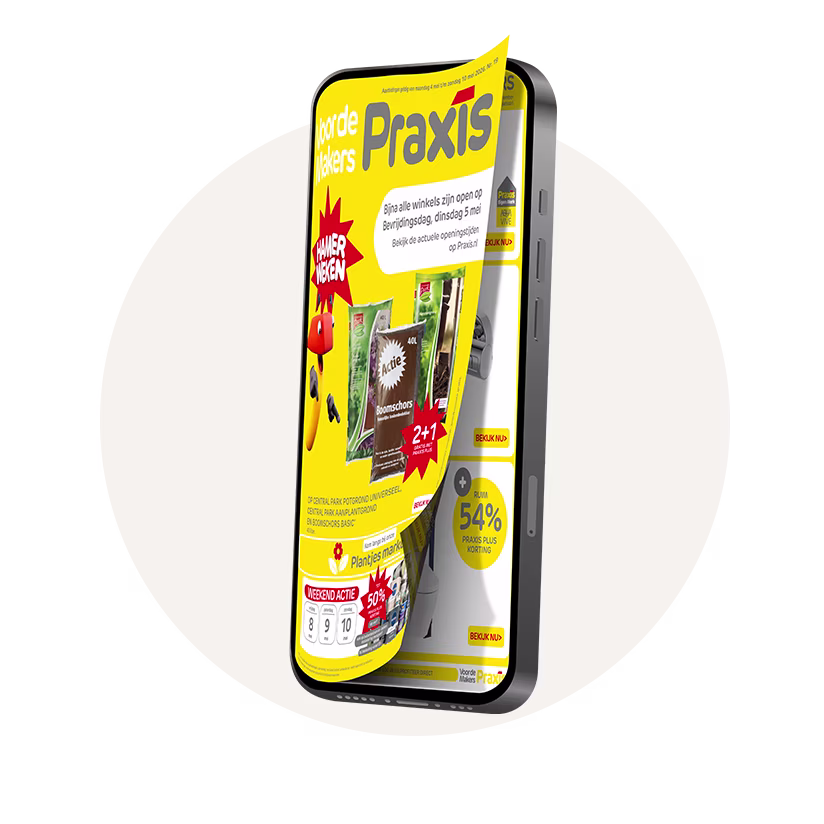 Praxis Folder vol met aanbiedingen - week 19 2026