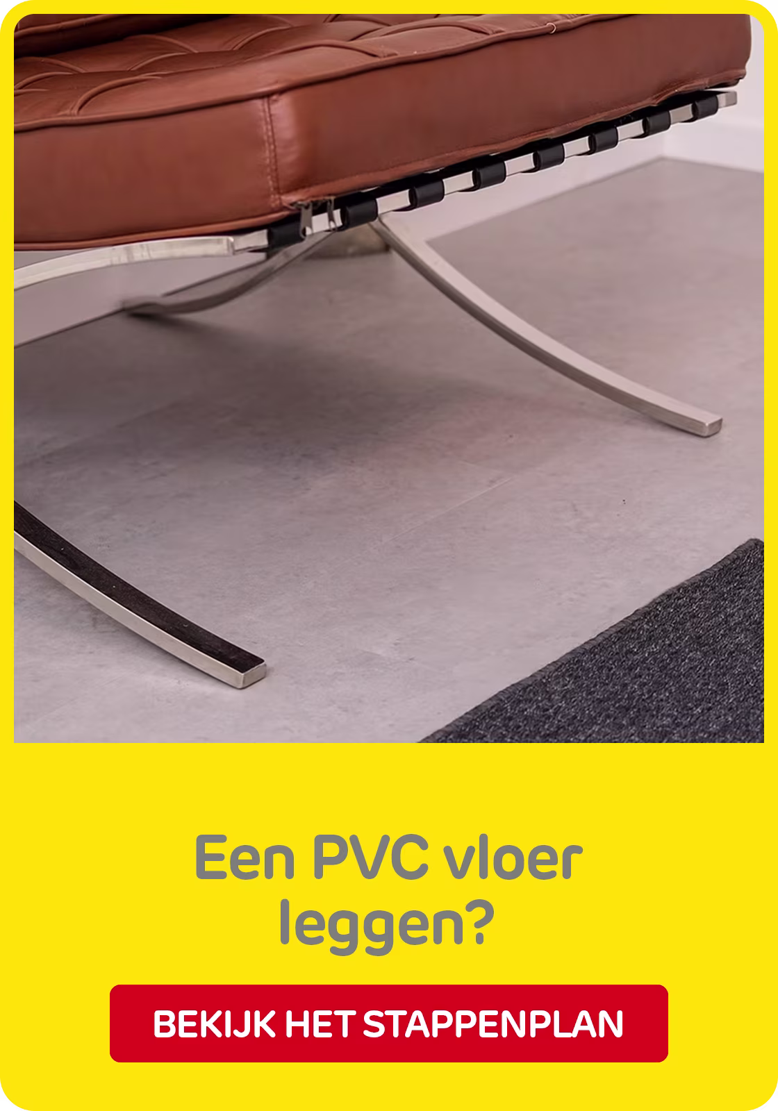 Stappenplan PVC vloer leggen