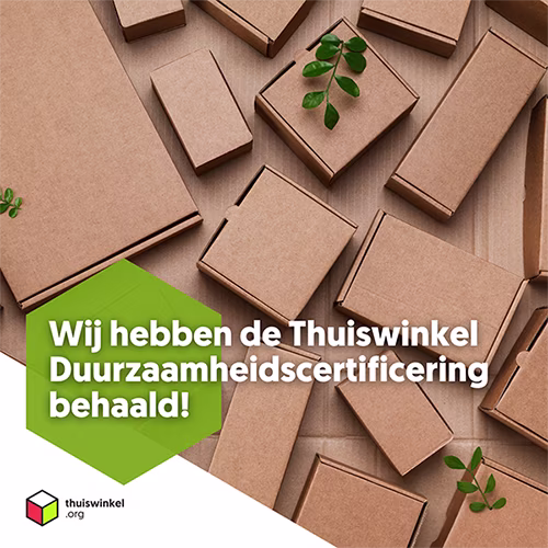 Thuiswinkel duurzaamheidscertificering voor praxis.nl
