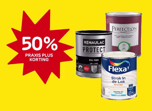 Korting op veel binnenlakken