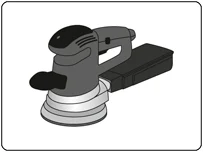 Excentrische schuurmachine | Ponceuse orbitale aléatoire