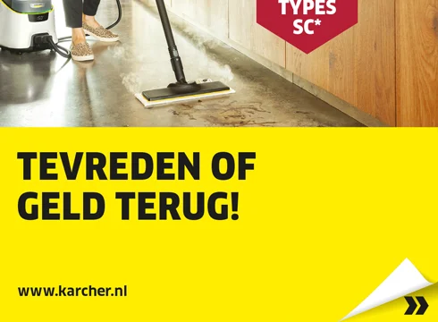 Karcher tevreden of geld terug | Praxis