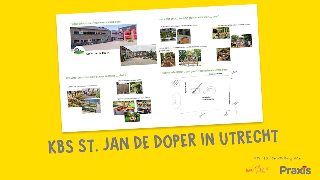 St. Jan de Doper wint vergroening schoolplein | Grijs naar Groen ...