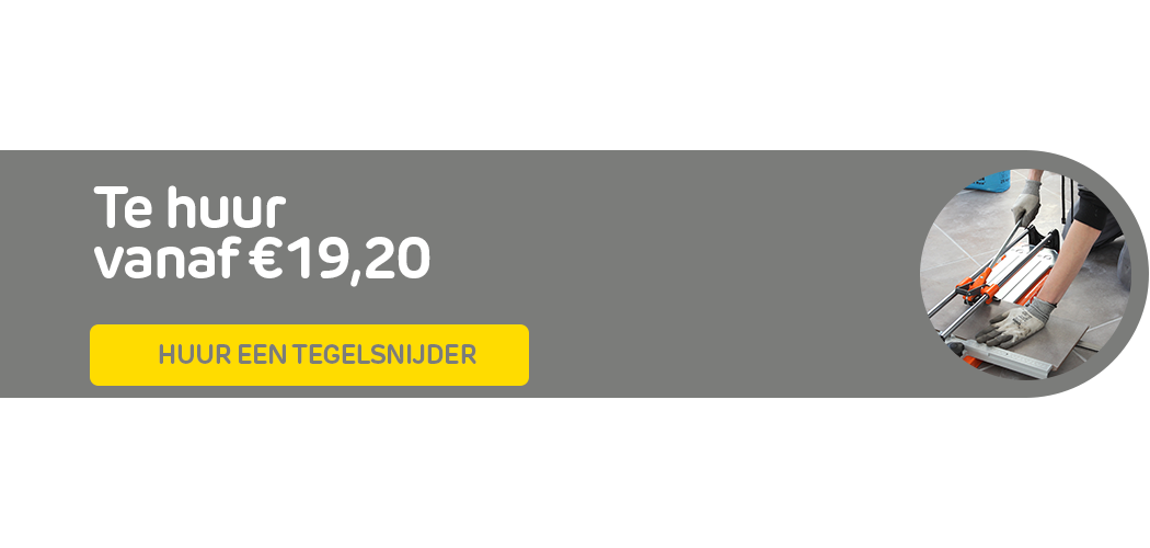 Huur een tegelsnijder bij Praxis via de Boels verhuurservice