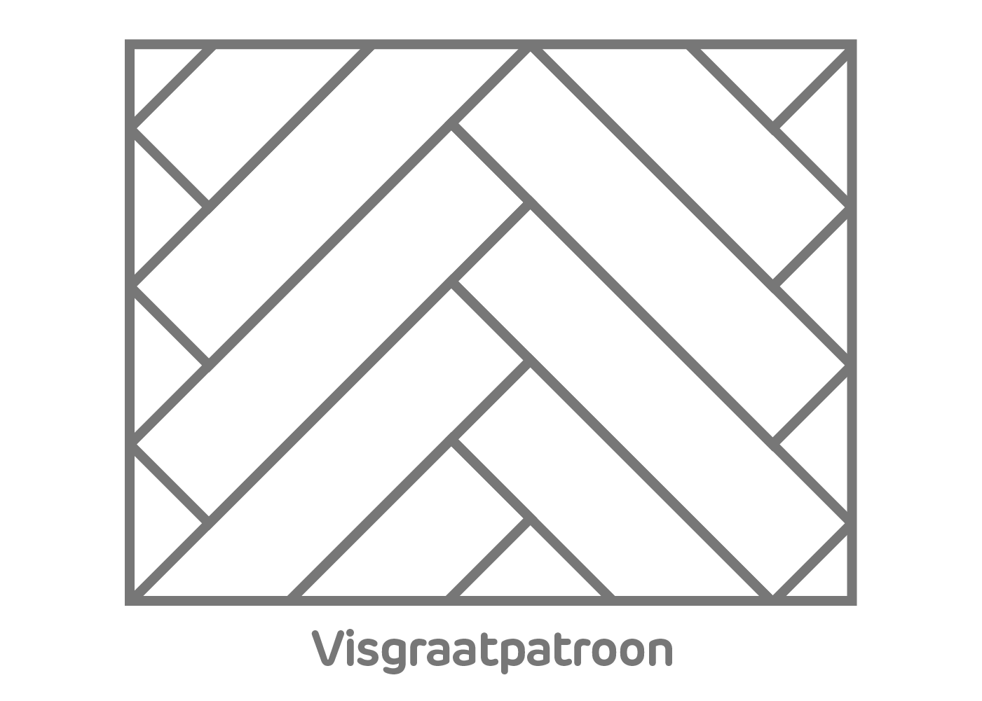 legpatroon voorbeeld visgraat vloer