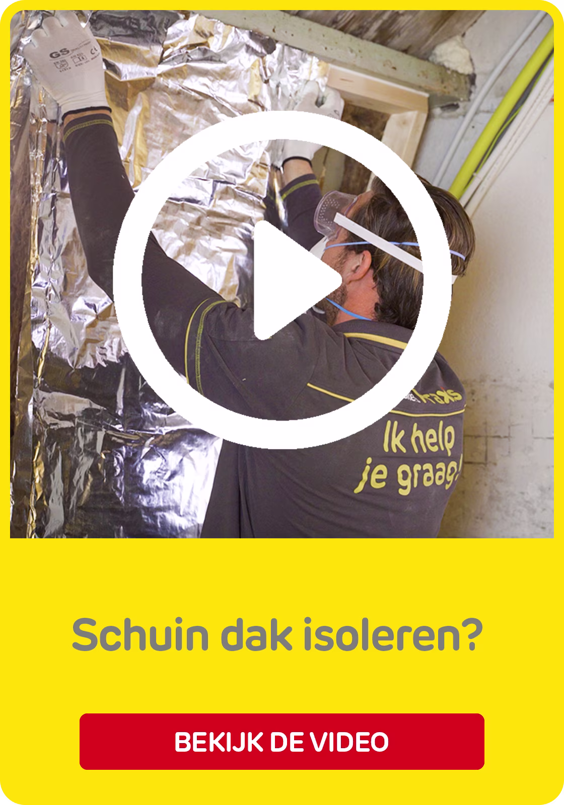 Stappenplan schuin dak isoleren