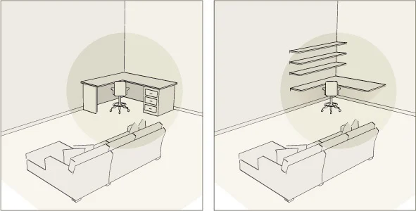 Bureau-indeling | Agencement du bureau 