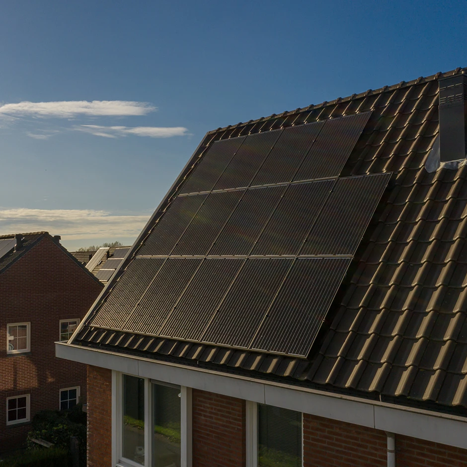 zonnepanelen op het dak