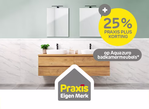 Hoge korting op badkamermeubels